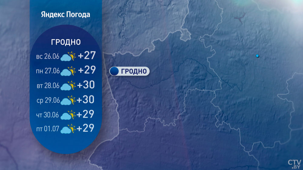 Аномальная жара будет в Беларуси. Температура на 3-9°С выше климатической нормы-8