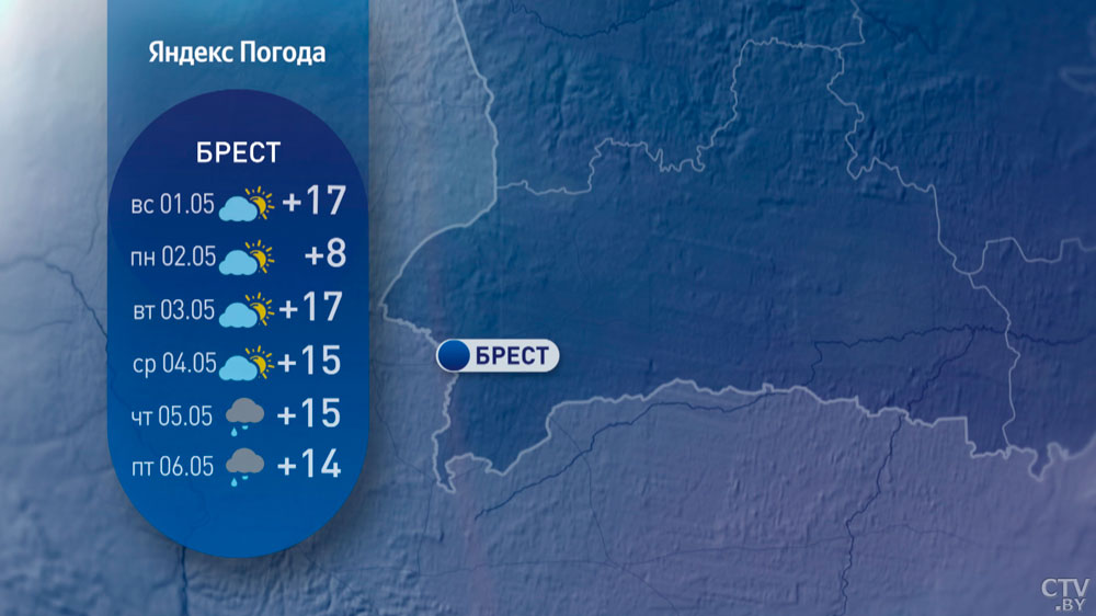 Потеплеет до +18°С, дожди возможны в конце недели. Синоптики рассказали о погоде на начало мая-9