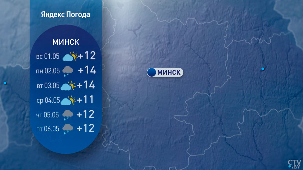 Потеплеет до +18°С, дожди возможны в конце недели. Синоптики рассказали о погоде на начало мая-7