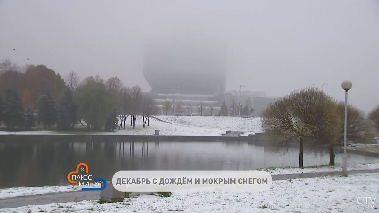 Мокрый снег, дождь и гололёд. Ждать ли белорусам снега в середине декабря?-1