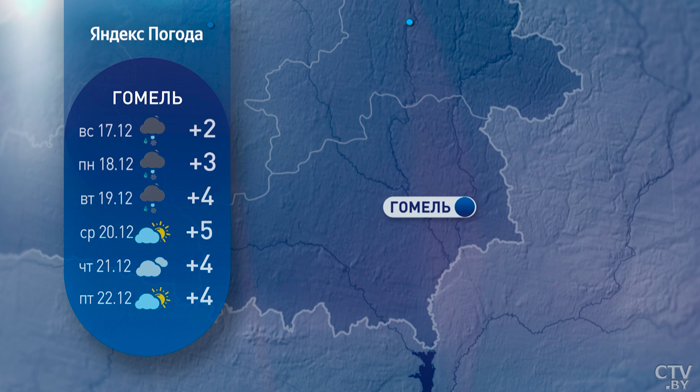 Дождь и до +8°C – в Беларуси ожидается потепление! Прогноз погоды на неделю-6