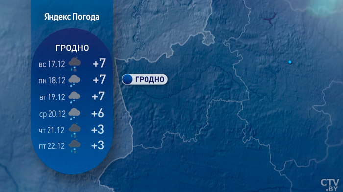 Дождь и до +8°C – в Беларуси ожидается потепление! Прогноз погоды на неделю-12