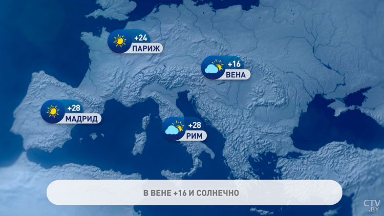 В Москве +5°C, в Париже +24°C. Погода в Европе на неделю с 9 по 15 октября-1