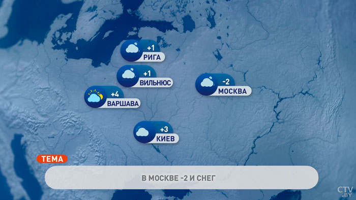 В Москве -2°C, в Мадриде +19°С. Погода в Европе на неделю с 20 по 26 февраля-7