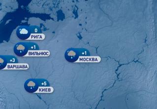 В Анкаре +20, в Москве +1. Погода в Европе на неделю с 22 по 28 марта