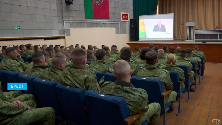 «Можем выполнить все поставленные задачи» – брестские пограничники о речи Лукашенко на ВНС-1