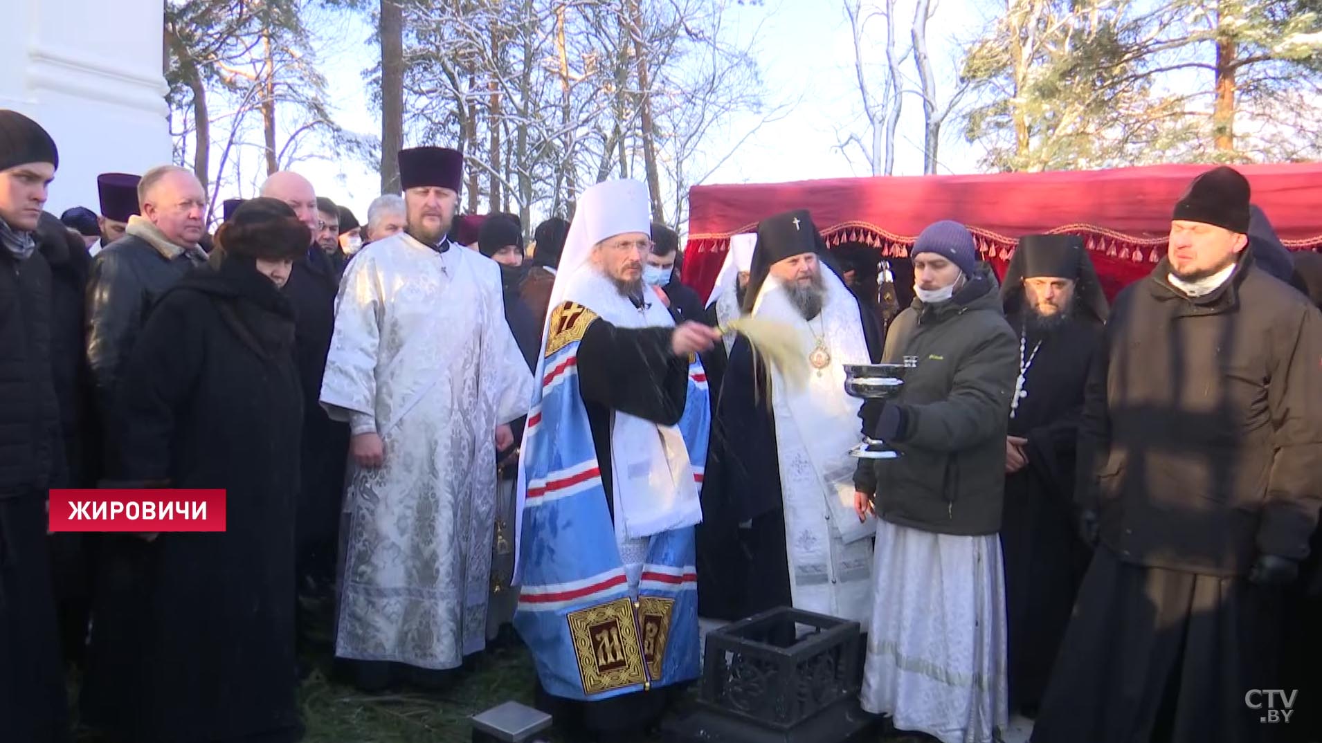 Митрополита Филарета похоронили в Свято-Успенском Жировичском мужском монастыре-7