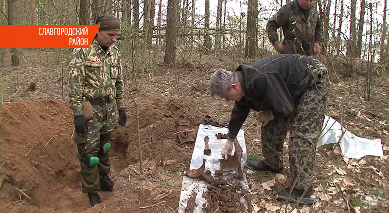 Какие тайны хранит земля? Поисковая экспедиция по местам боев ВОВ началась в Славгородском районе-12