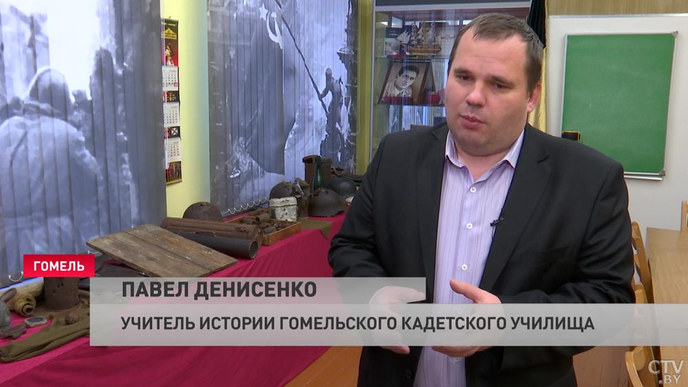 За год подняли останки почти 500 человек. В Гомельском кадетском училище педагог организовал поисковый клуб-4