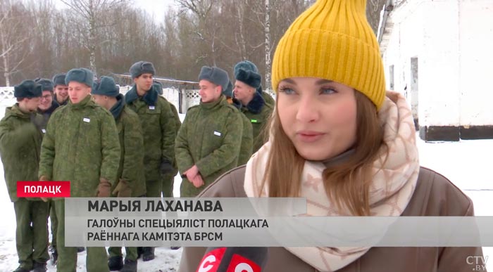 У Полацку напярэдадні свята Дня абаронцы Айчыны навучэнцам прапанавалі прайсці школу мужнасці-4