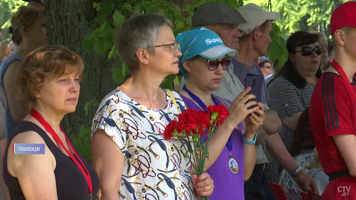 Велопробег по памятным местам войны. Акцию «Навеки едины» в Полоцке посетили более 500 человек-13