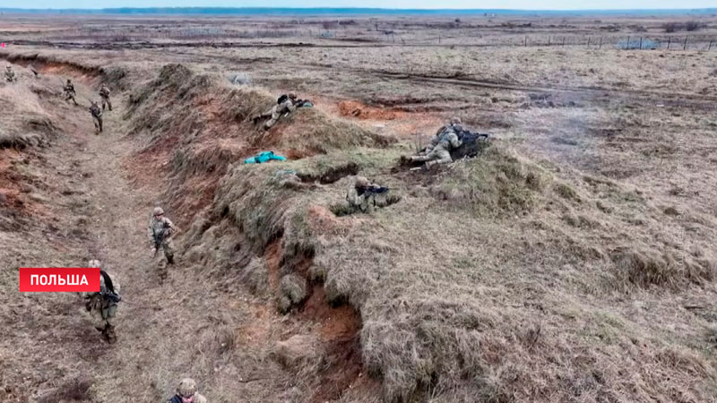 Польша начала масштабные учения на границе с Беларусью-1