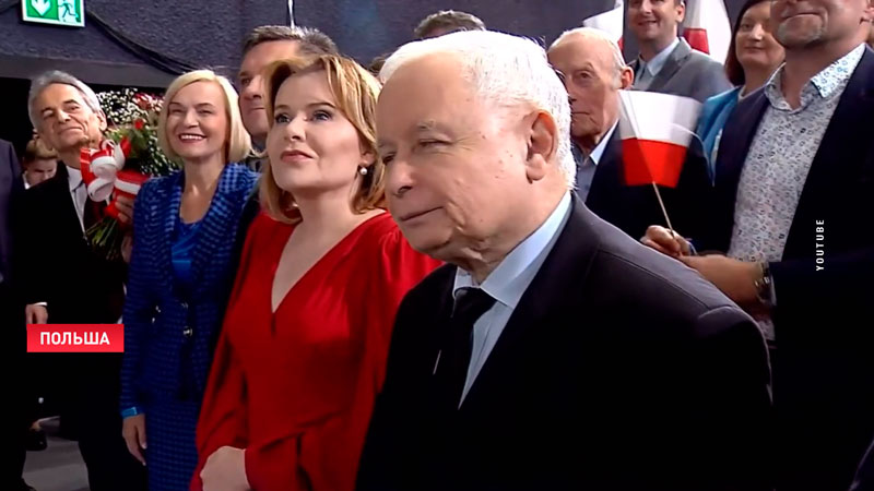 Правящую партию в Польше поддерживает 34% населения