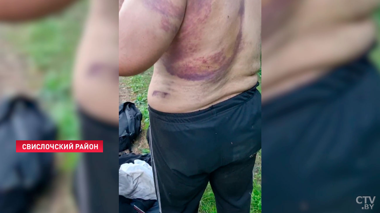 Польские силовики избили и бросили на белорусской границе двух беженцев из Сирии-4