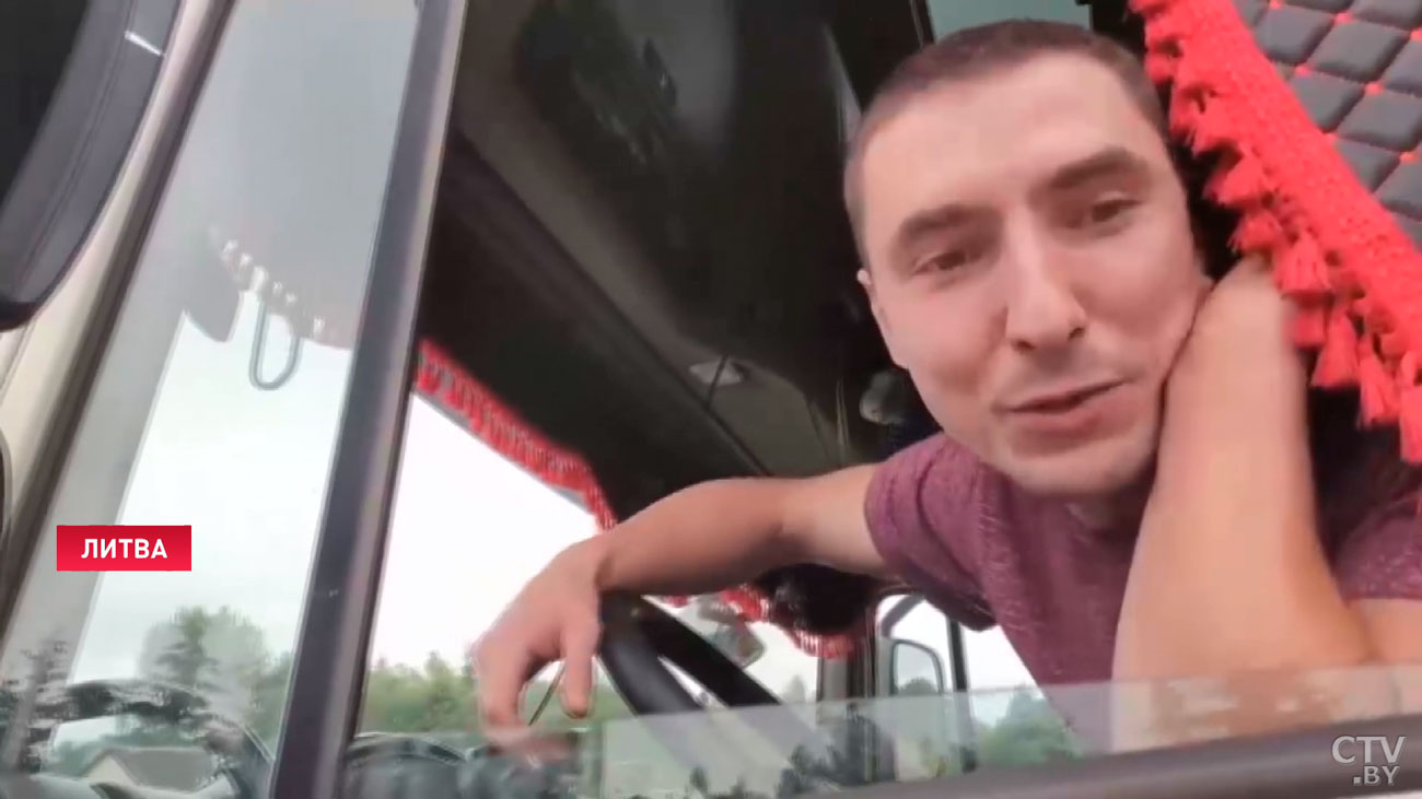 «Пускай успокаиваются, а то стыдно за землячков». Реакция дальнобойщиков на попытку оппозиции перекрыть дорогу на границе-1