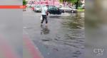 Очередной потоп в Бресте и смерч под Минском. Синоптики обещают оранжевый уровень опасности на 16 июля