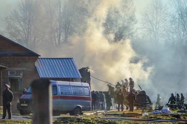 Пожар в психиатрической больнице в Подмосковье унес жизни 38 человек