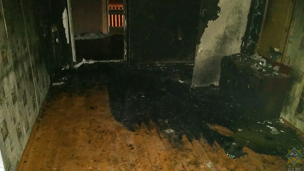 На пожаре в Осиповичском районе пострадала молодая женщина -4