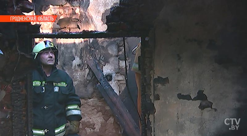 Пожар в Лидском районе: погибли пожилые супруги и их 30-летний сын