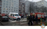 Женщина, спасаясь от пожара, выпрыгнула из окна многоэтажки в Минске 