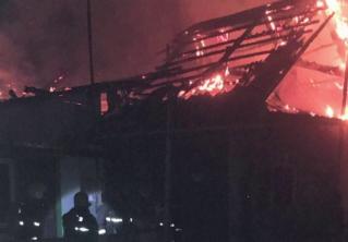 На пожаре в Борисове погибли два человека