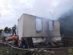 В Берестовицком районе на пожаре погибли отец и сын