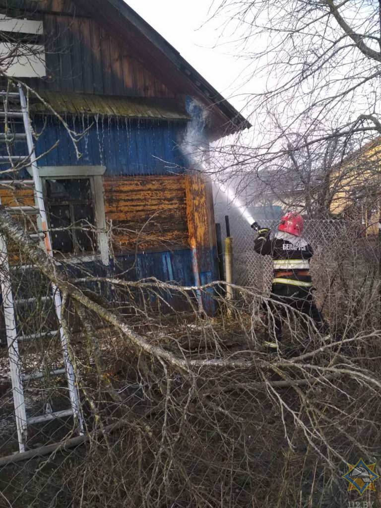 В Толочинском районе на пожаре погиб сын хозяйки дома-7