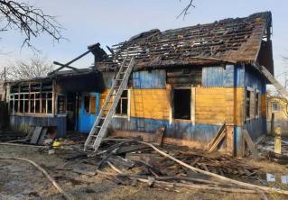 В Толочинском районе на пожаре погиб сын хозяйки дома