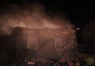 На пожаре в Дрогичинском районе погиб гостивший у брата мужчина
