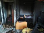 В Городке сотрудники МЧС спасли двух детей из горящей квартиры