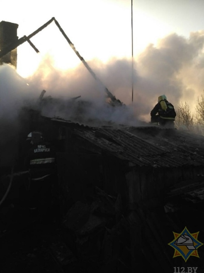 На пожаре в Брестском районе очевидец спас пенсионерку-1