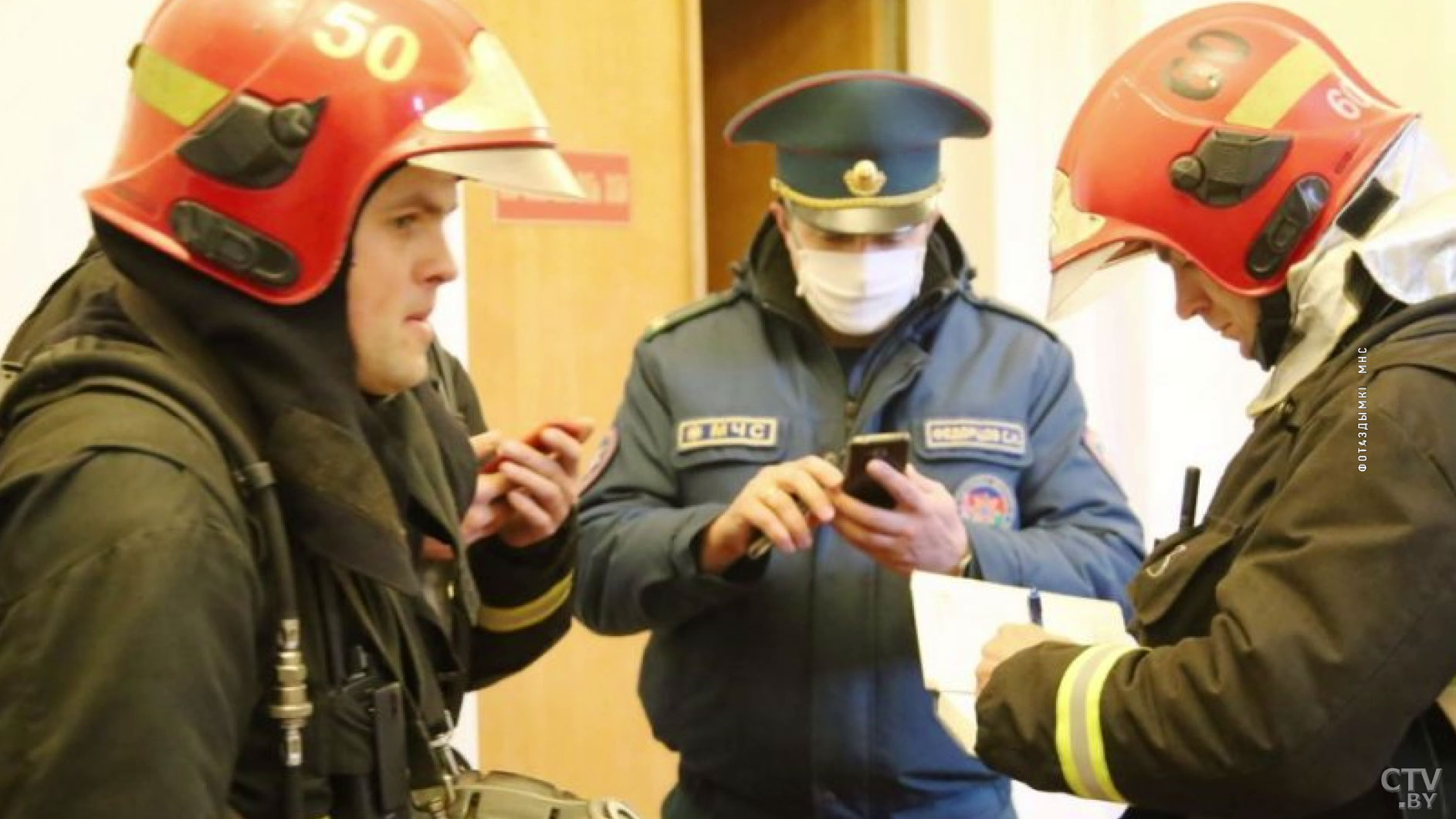 В здании Министерства сельского хозяйства произошёл пожар-6