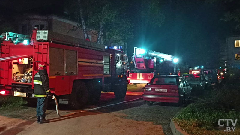 При пожаре в жилом доме на Маневича в Минске погиб мужчина-6