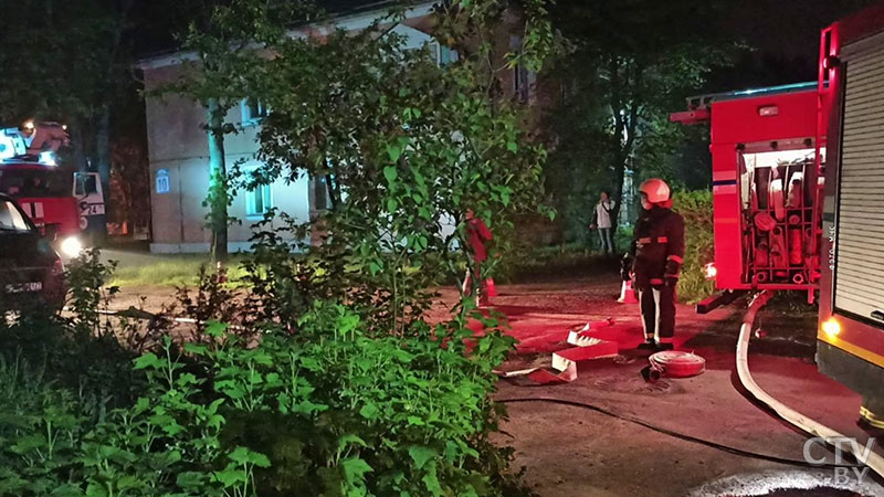 При пожаре в жилом доме на Маневича в Минске погиб мужчина-4