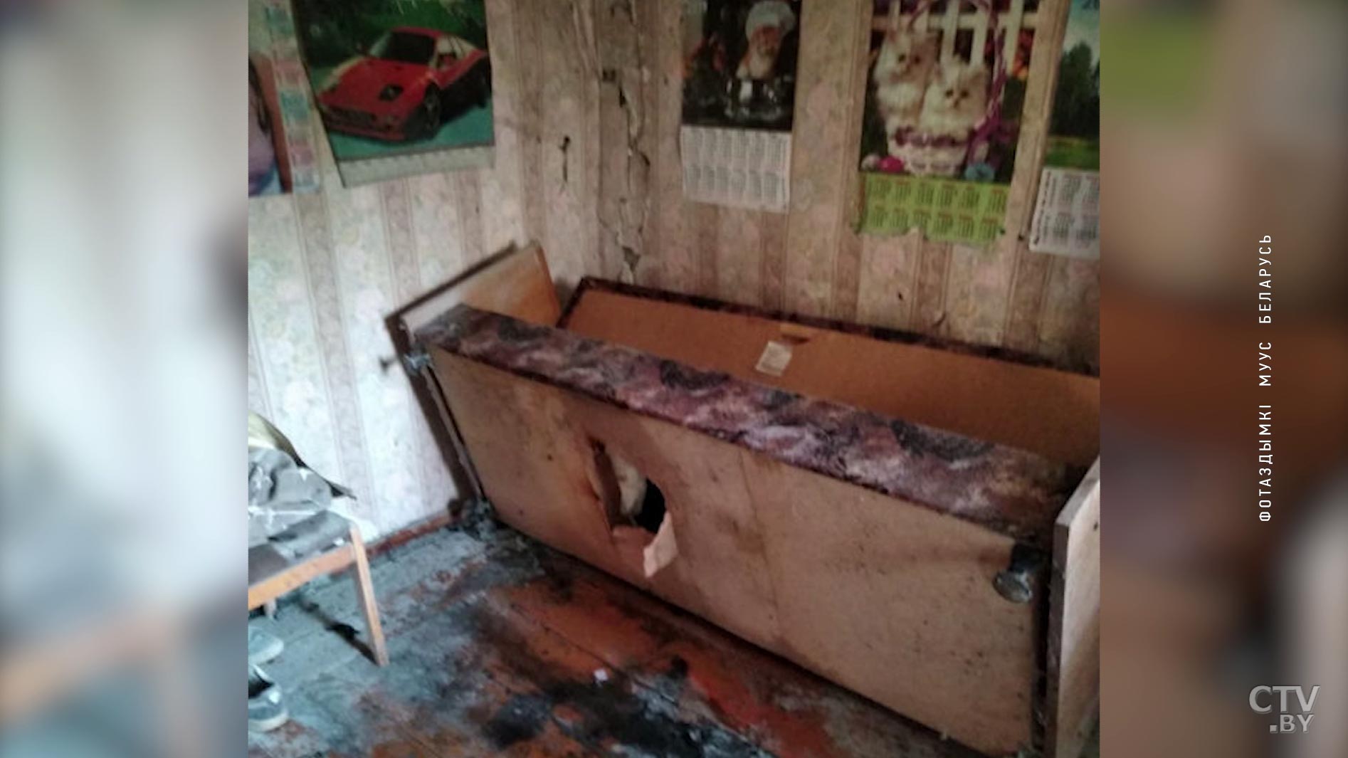 Два милиционера спасли мужчину на пожаре в Несвижском районе-7 Два милиционера спасли мужчину на пожаре в Несвижском районе-7