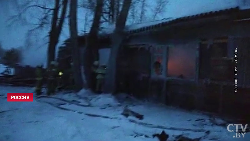 В Томской области 11 человек погибли при пожаре в жилом доме-6