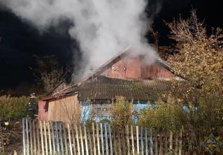 На пожаре в городском посёлке Шумилино погибли двое мужчин