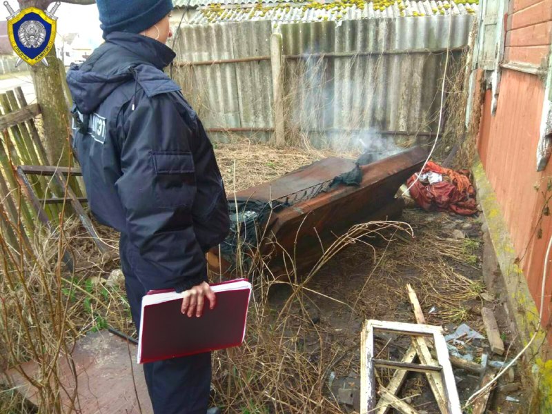 На пожаре в Слуцком районе погиб 61-летний мужчина-1