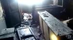 В Сухарево из-за непотушенного окурка сгорели два балкона