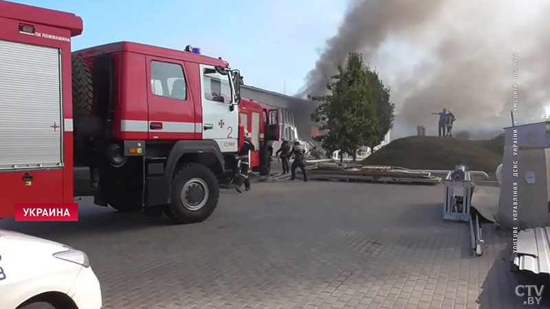 Вероятно, на заводе в Сумах взорвался станок: что известно о пожаре в Украине-1