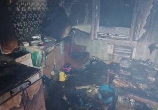 На пожаре в Витебске спасены хозяйка квартиры и её гость 