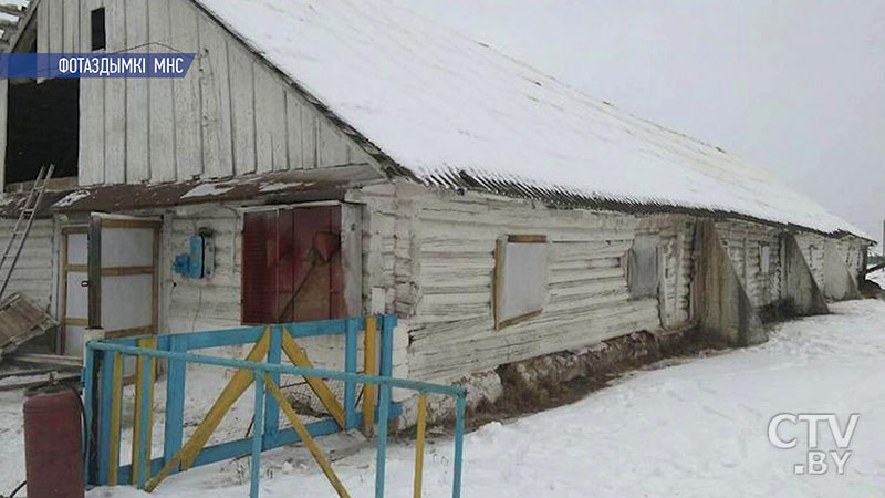 В Воложинском районе горел телятник: животных успели эвакуировать-1