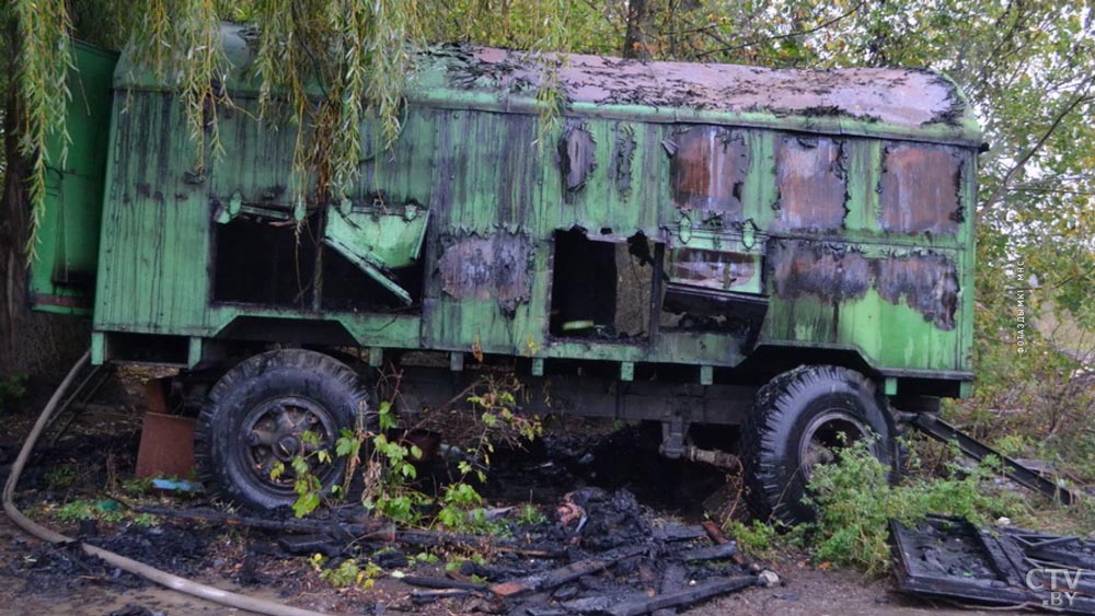 В Солигорском районе на пожаре погиб мужчина-1