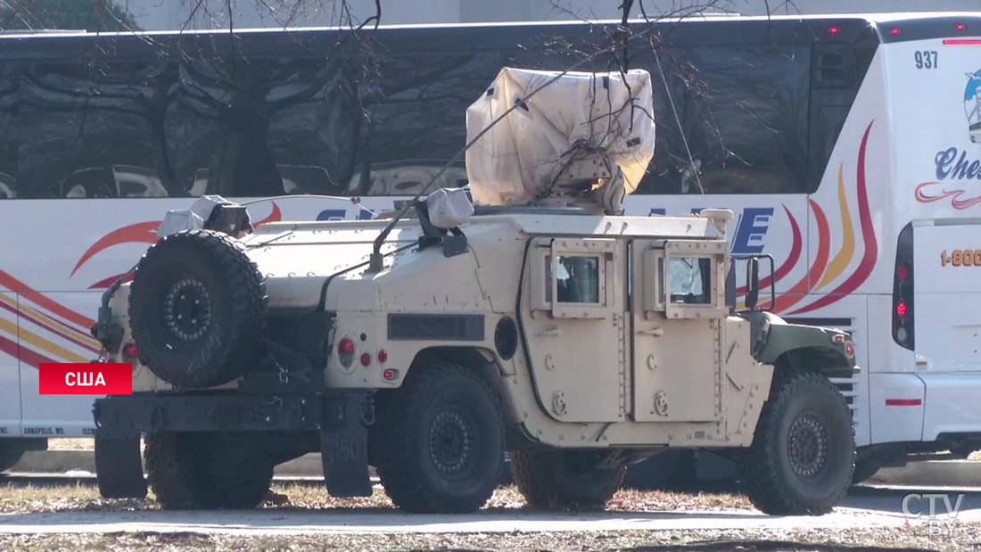 В США готовятся к новой битве за Капитолий. Порядок будут охранять около 10 тысяч солдат Нацгвардии-7