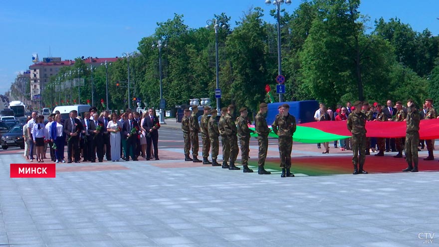 Весь район был бы стёрт с лица Земли 2 раза. Представители Заводского района собрались на площади Победы в рамках «Календаря «Памяти»-13