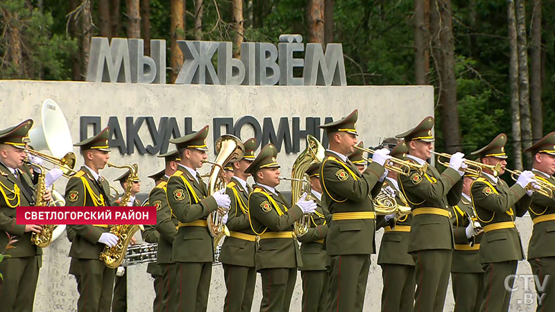 Президент на открытии мемориального комплекса «Ола»: наша молодёжь умеет делать святые и священные дела-15