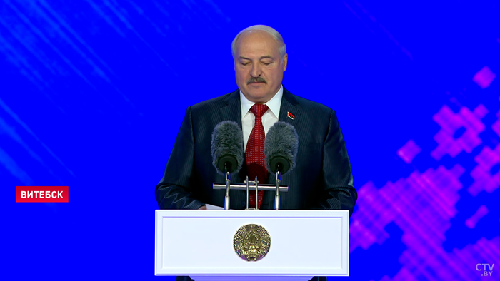 «В руках таких, как вы, должно быть будущее мира». Александр Лукашенко обратился к участникам «Славянского базара»-4