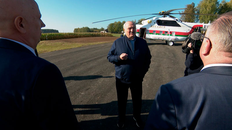 «Подозрения у меня серьёзные». Президент с рабочим визитом посещает Могилёвскую область