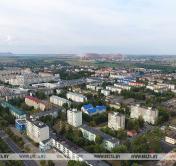 Александр Лукашенко посещает с рабочей поездкой Солигорский район