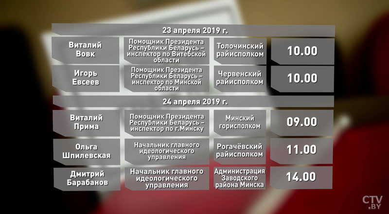 Администрация Президента продолжает выездные приёмы граждан: график встреч-1